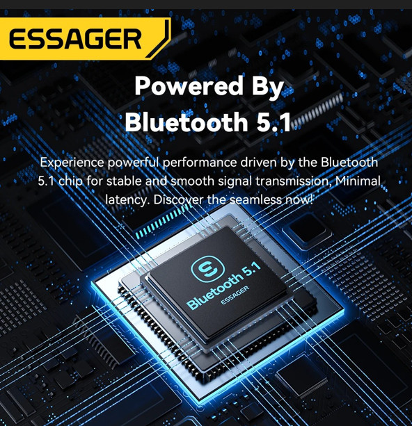 2-in-1 Bluetooth Audio Receiver Transmitter Wireless Bluetooth 5.1 3.5mm AUX