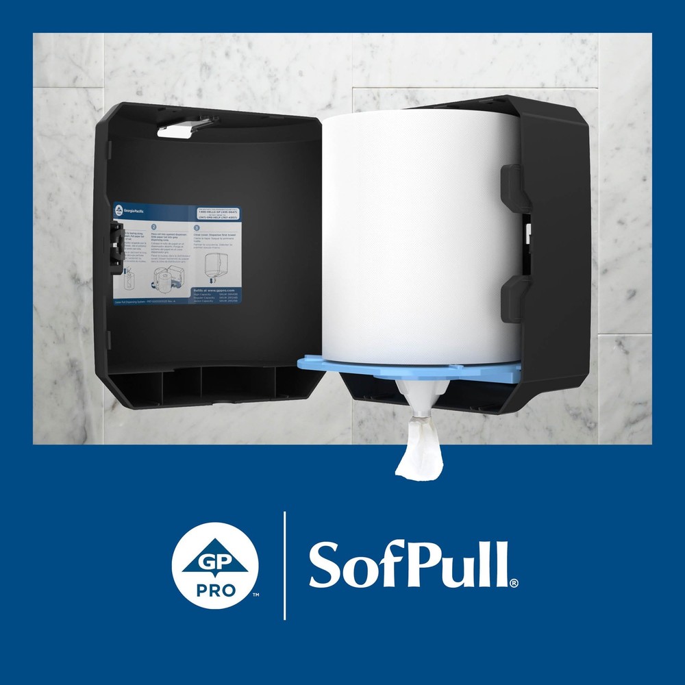 Georgia-Pacific SofPull Centerpull Regular Capacity Premium Paper Towel, Whit...