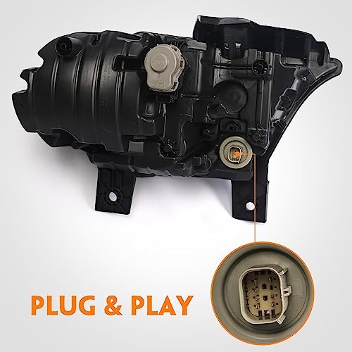 Full LED Headlight Assembly Compatible with Dodge Durango 2021 Left(Driver)