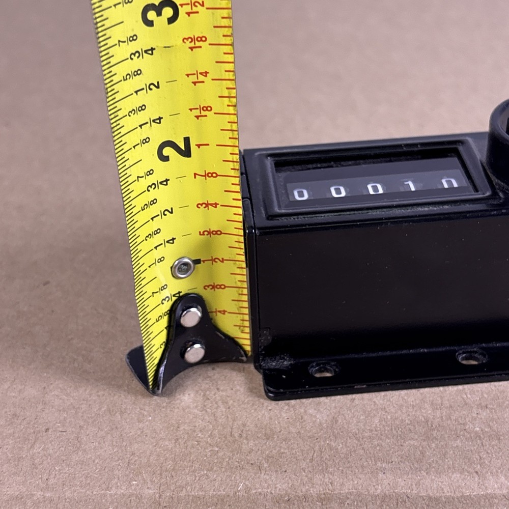 5 Digit Mechanical Display Stroke Counter w\ Manual Reset Button HIGH QUALITY