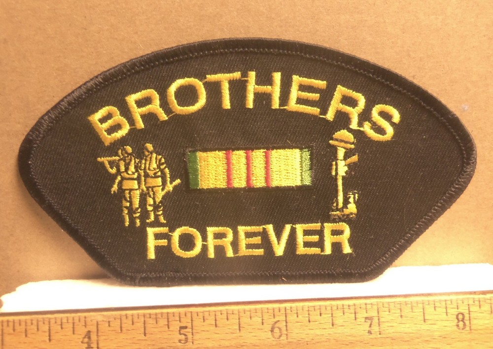 Vietnam Brothers Forever Embroidered Patch