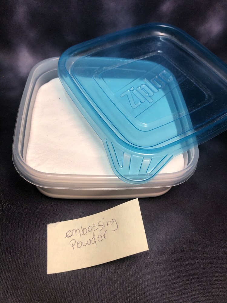 Embossing powder OVER 8 OUNCES light or dark you choose!