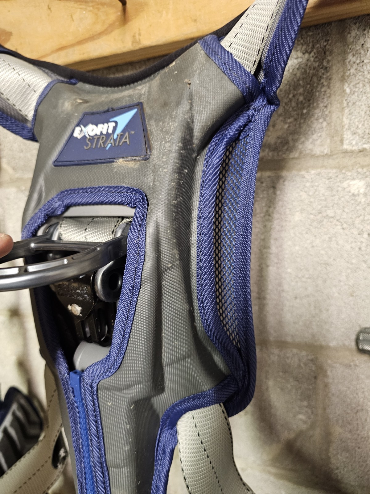 3M DBI-SALA EXOFIT STRATA XL FULL BODY HARNESS FALL PROTECTION XL BELT 1112538