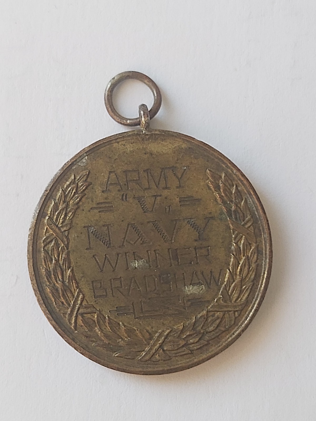 Vintage BRITISH ARMY v NAVY Boxing Winners MEDAL Pugilist