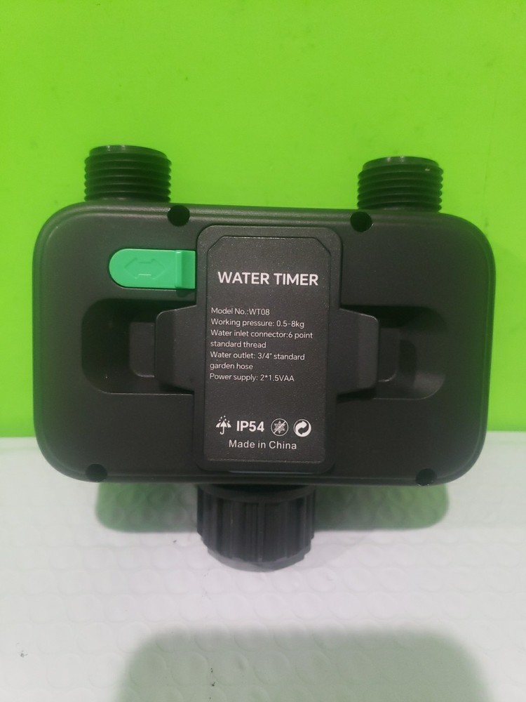 2 Zone Sprinkler Timer for Garden Hose, 8 Programmable Hose Water Timer with Aut