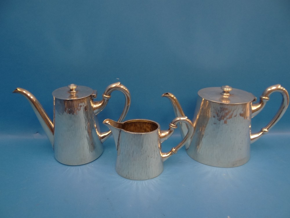 Antique Silverplated Hallmarked BB 95 Pitchers Teapots Creamer Serving Set Old