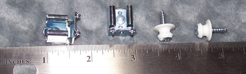 Plantation Shutter Catch - Zinc