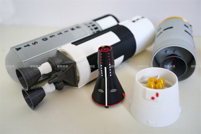 1:72 Scale Gemini TitanII Rocket Model Finished Painted Spacecraft PLA DIY Model