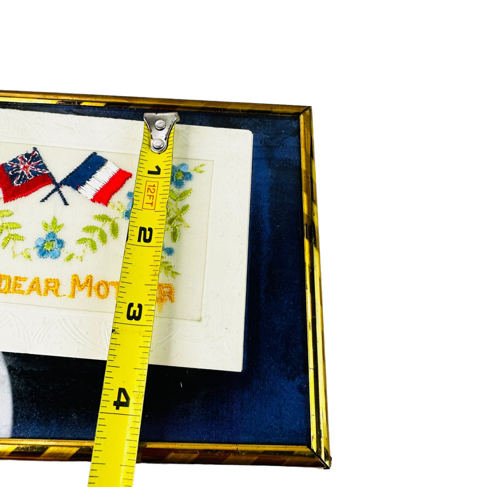 lot of vtg mother hankie usa souvenir postcard and egle hankie