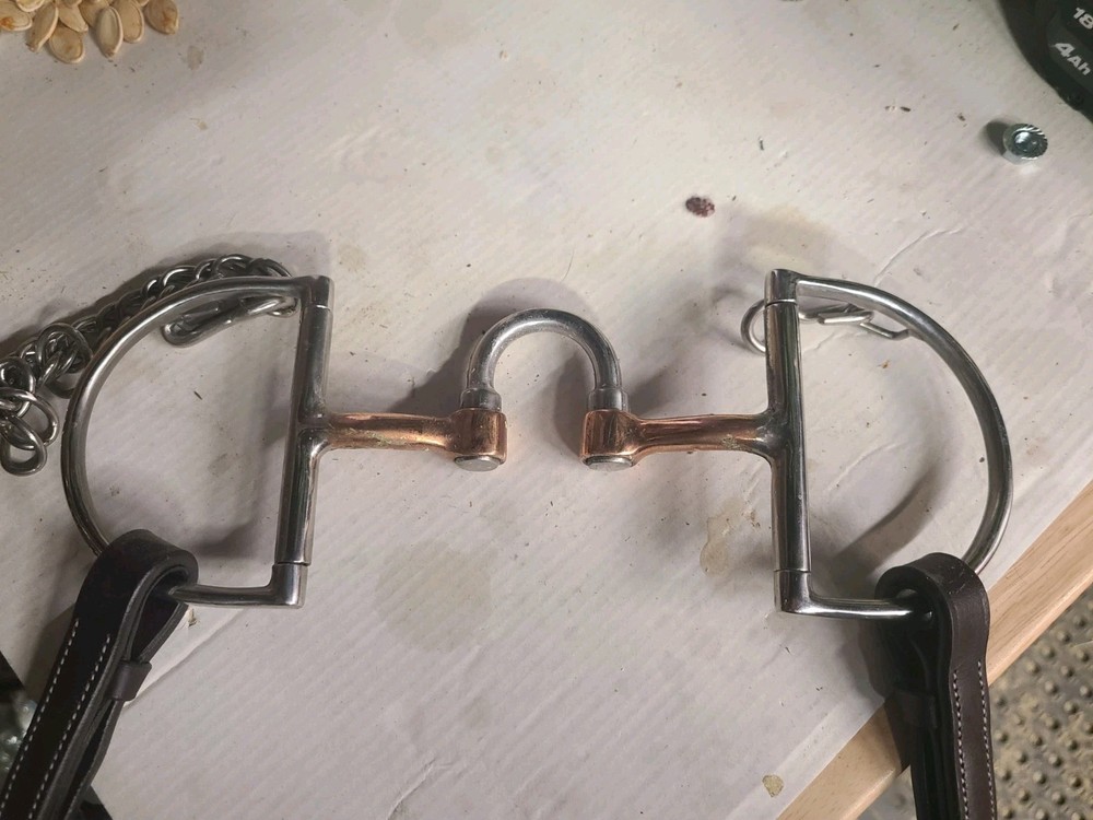 Correction Dee Ring medium Port English Bit Hooks