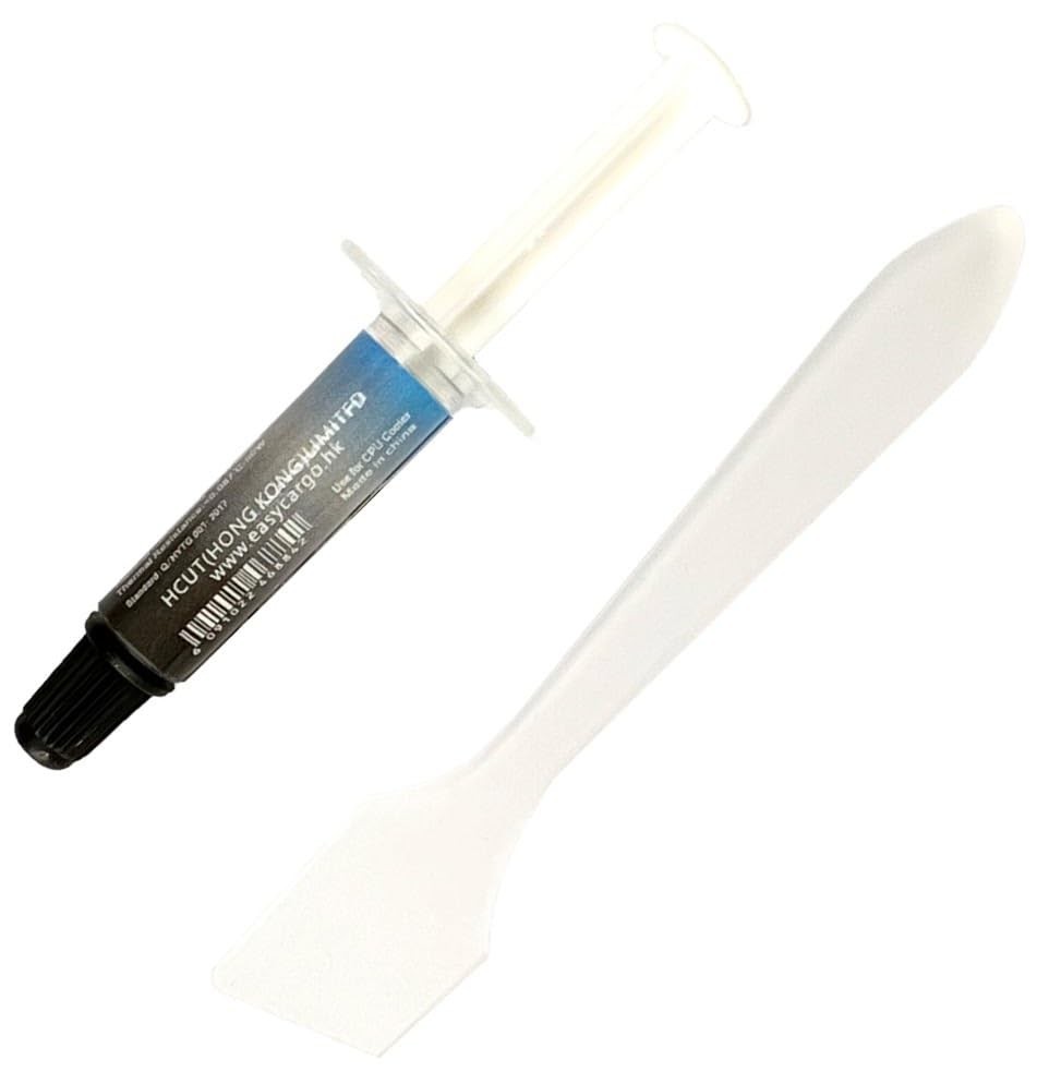 1g Silver Thermal Paste for CPU GPU LED Cooling, High Performance Thermal Grease