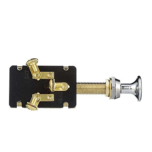 Heavy Duty 3-Position Push-Pull Switch