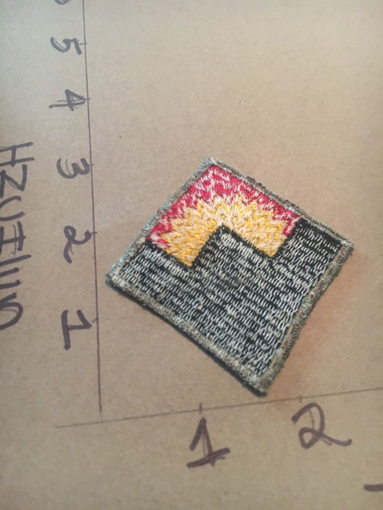 WW2 to Korea era US Army Defense Command Western c/e no glow Patch 5/14/25