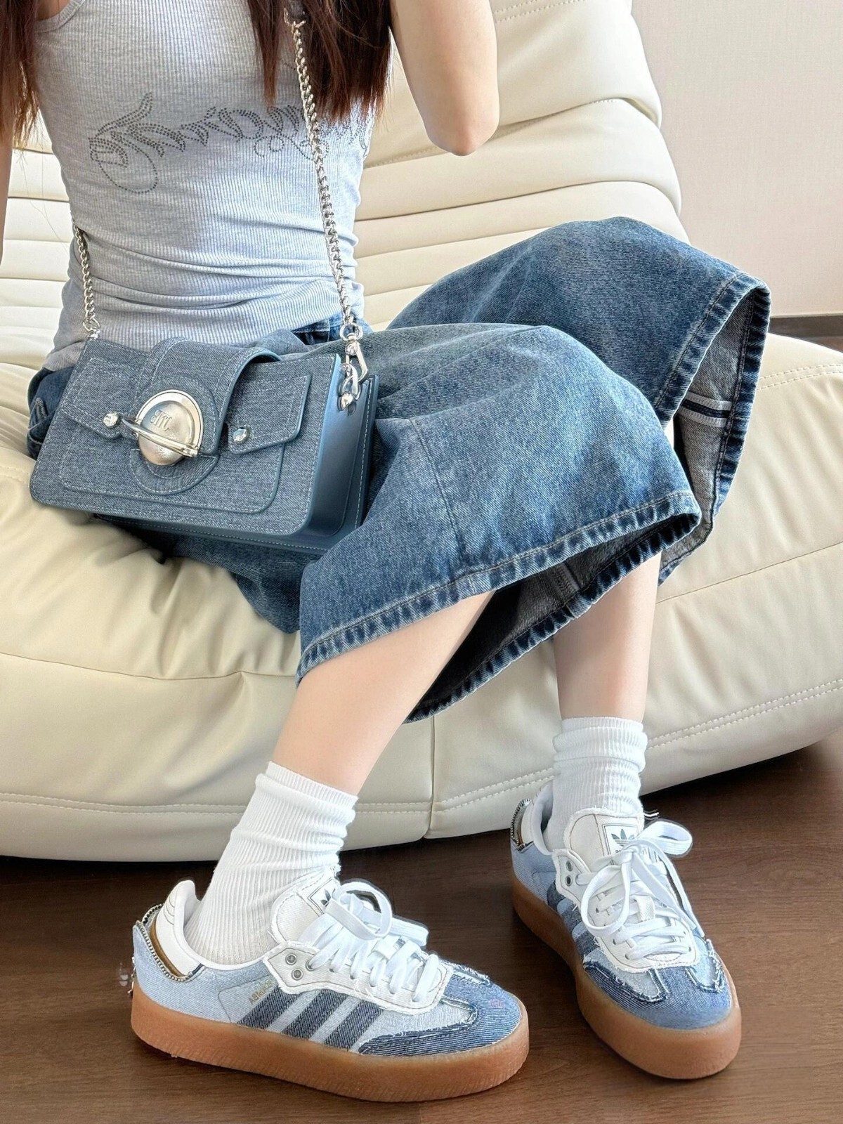 Adidas Sambae Denim Women's II0001