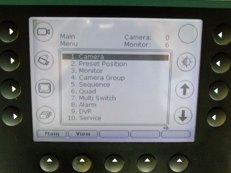 HERNIS SCAN OK450 DIGITAL CCTV SECURITY SURVEILLANCE CAMERA JOYSTICK CONTROL