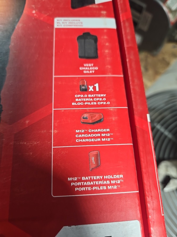 Milwaukee M12 Heated Axis Vest Kit 2x Gray