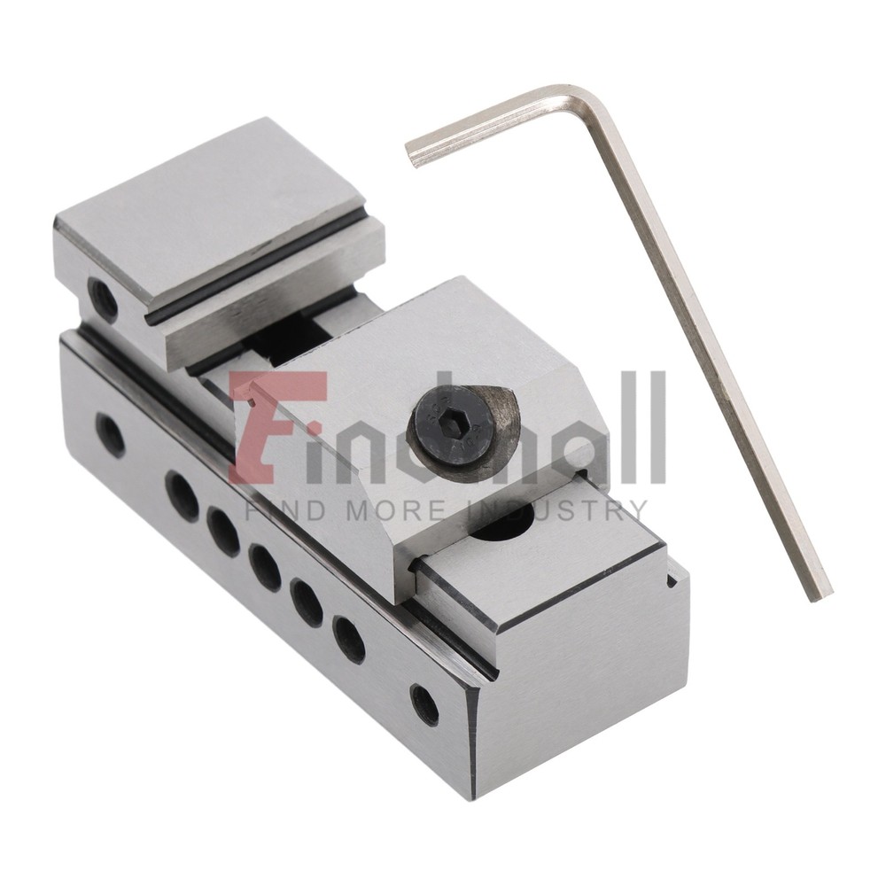 Mini Insert Vise .0002'' Steel 1'' Precision Toolmaker Screwless Vise Grinding