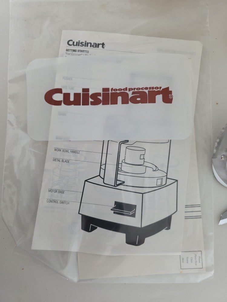 Cuisinart Little Pro Plus LPP Food Processor Juicer Complete in Box