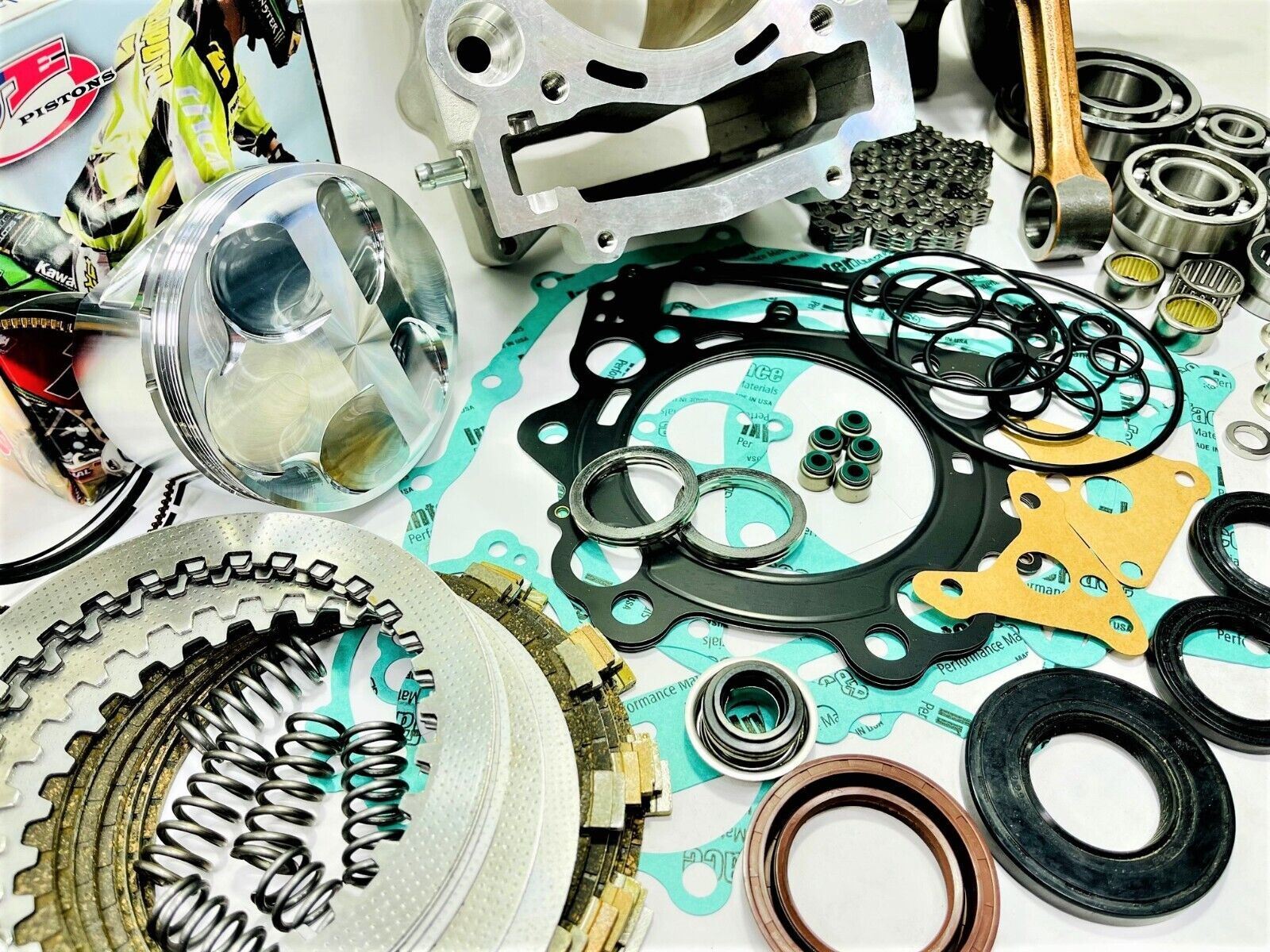 Raptor 700 108mm Big Bore Stroker Rebuild Complete 815cc Top Bottom Assembly Kit