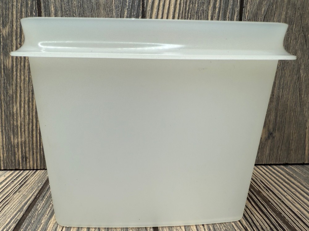 Tupperware Frosted Plastic Storage Container 243