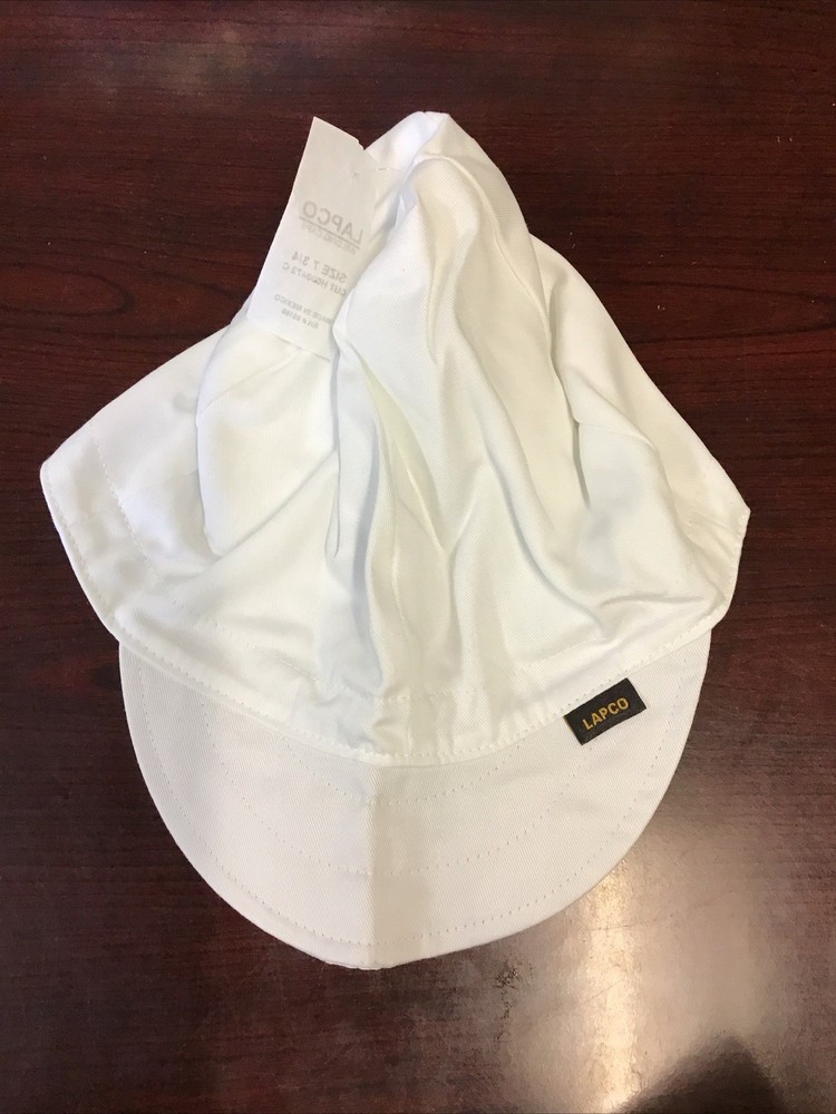 Lap o Welding Caps 12pk White Size 7 3/4”