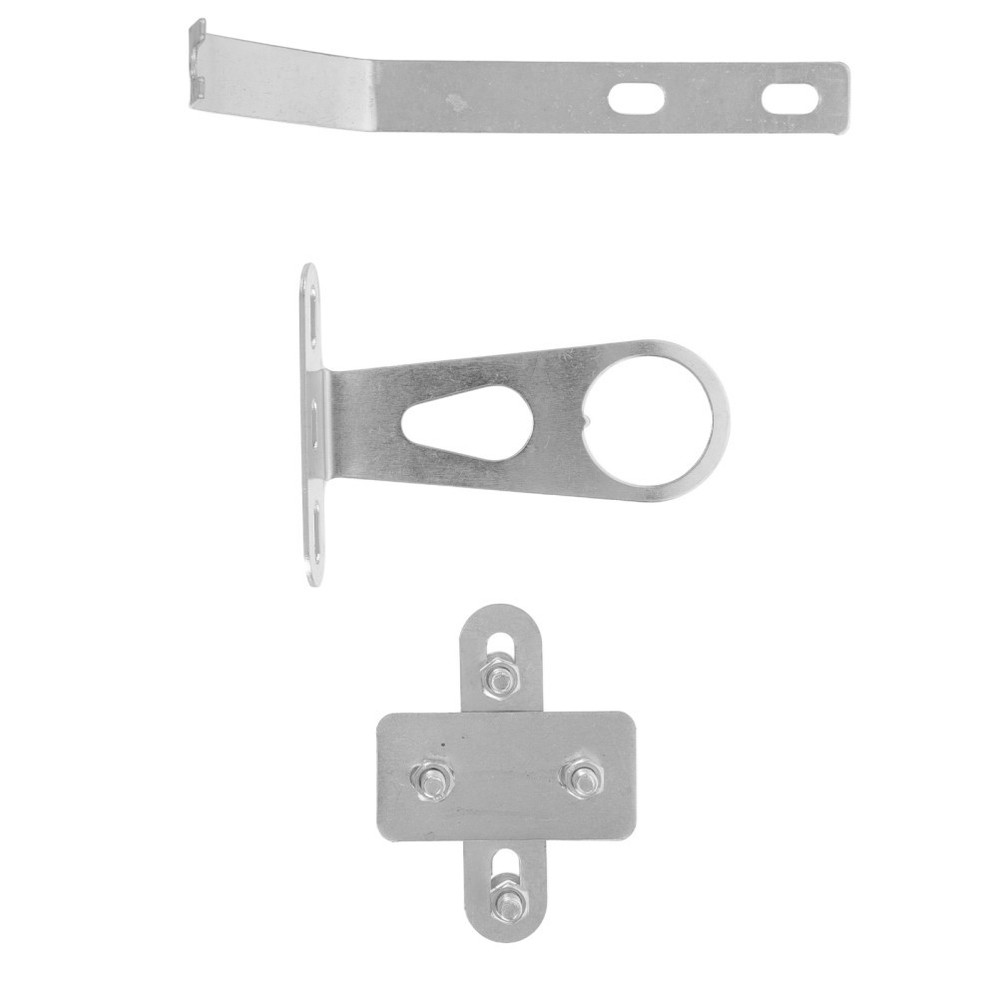 1 Set Basket Mounting Hardware Kit for Bikes - Front/Rear Basket Bracket
