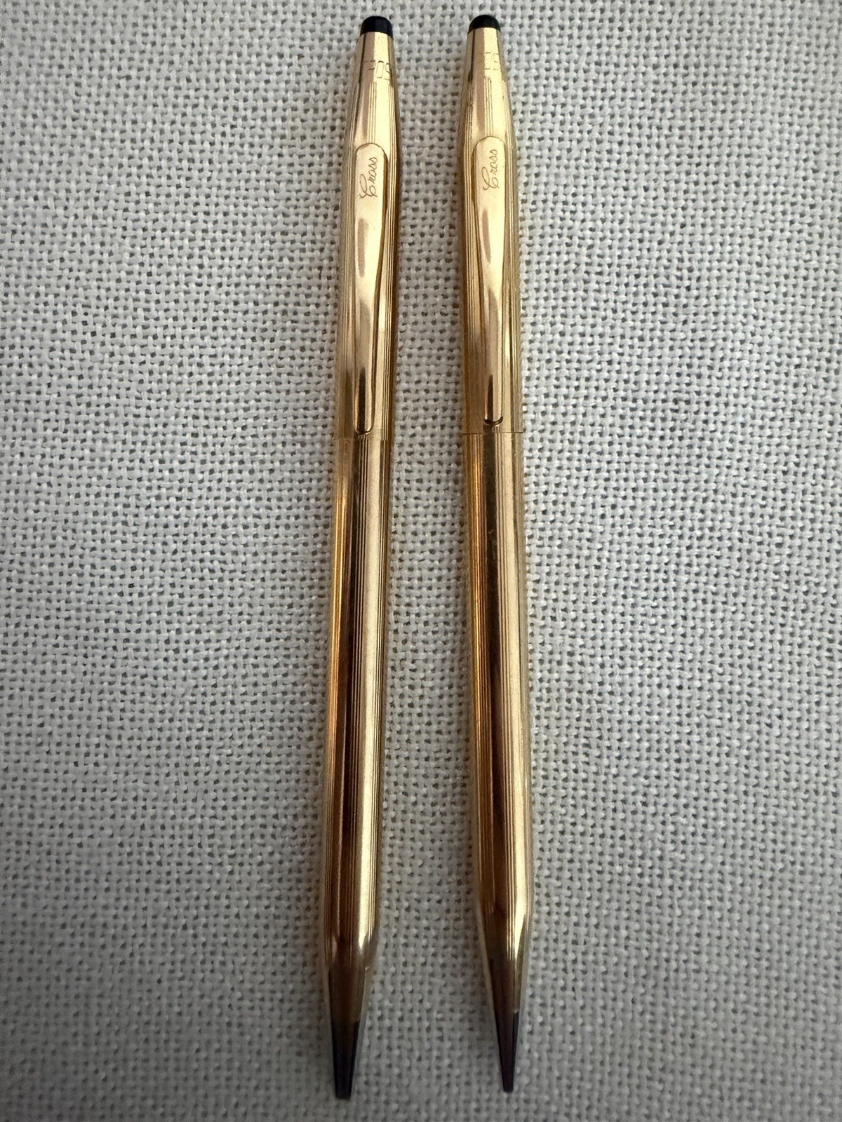 Cross Classic Century 14K Gold Filled Pen & Pencil Set w/ Box – Working