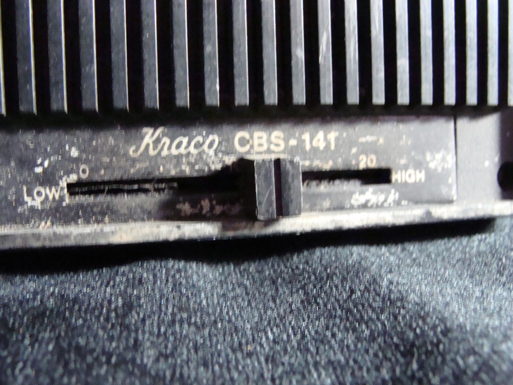 Kraco CBS-141 external speaker