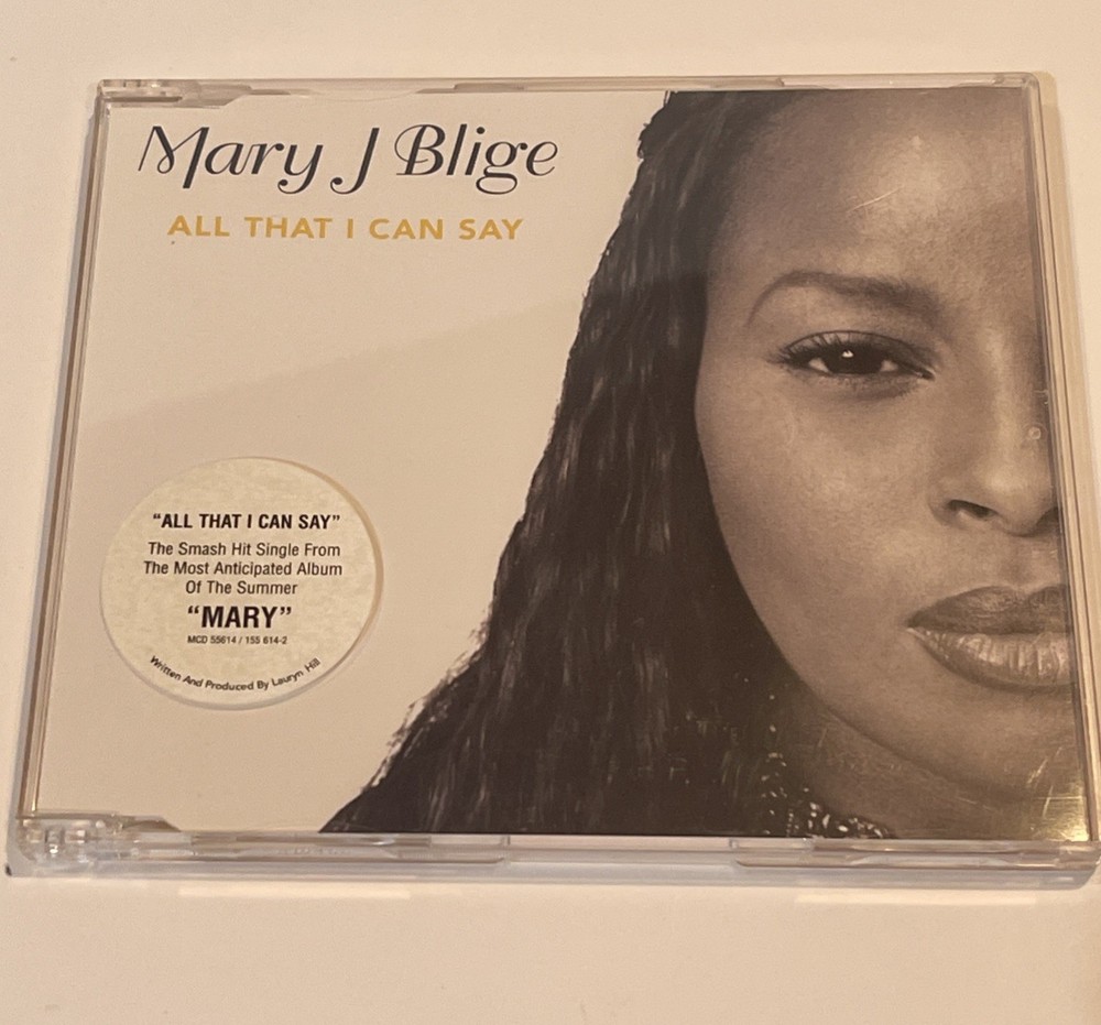 MARY J BLIGE CD's***Never PLayed Items***