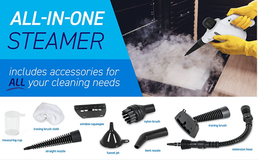 Kill Bed Bugs & Their Eggs Non Toxic Steamer Tool Kills Bugs Fast Compact Device