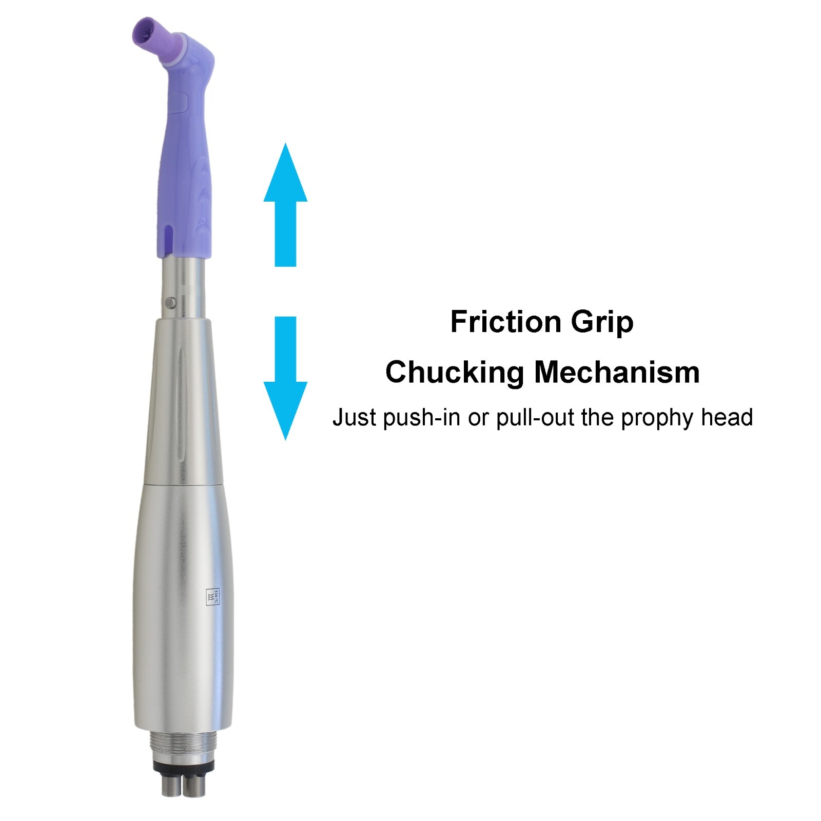 Dental Hygiene Handpiece Prophy Air Motor 3 Nose Cone 4 Holes 360 Degree Swivel