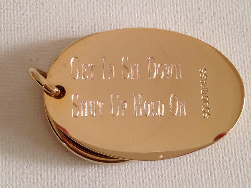 Chevrolet Astro Keychain Solid Brass Chevy key chain Personalized Free