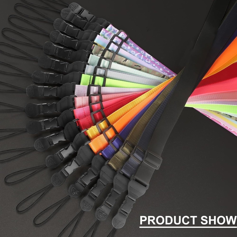 Adjustable Shoulder Strap, Nylon Camera Strap, Comfortable Neck Strap for iPa...