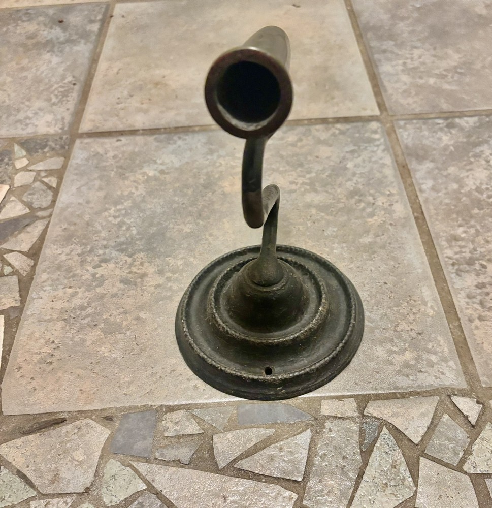 Antique Brass Top GOFFERING IRON