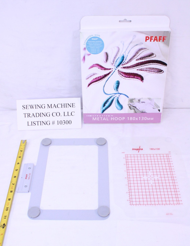 MINT PFAFF CREATIVE PERFORMANCE SEWING QUILTING+ EMBROIDERY MACHINE - LIKE 4.5!