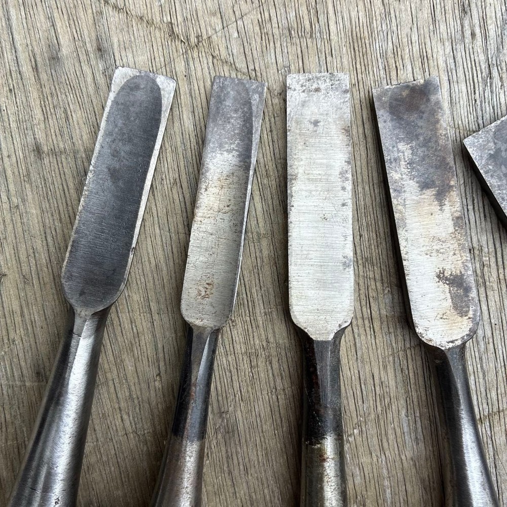 UnknownBrand Chisel Set 10Pc Mixed Makers Hand Tools Chisels Excellent