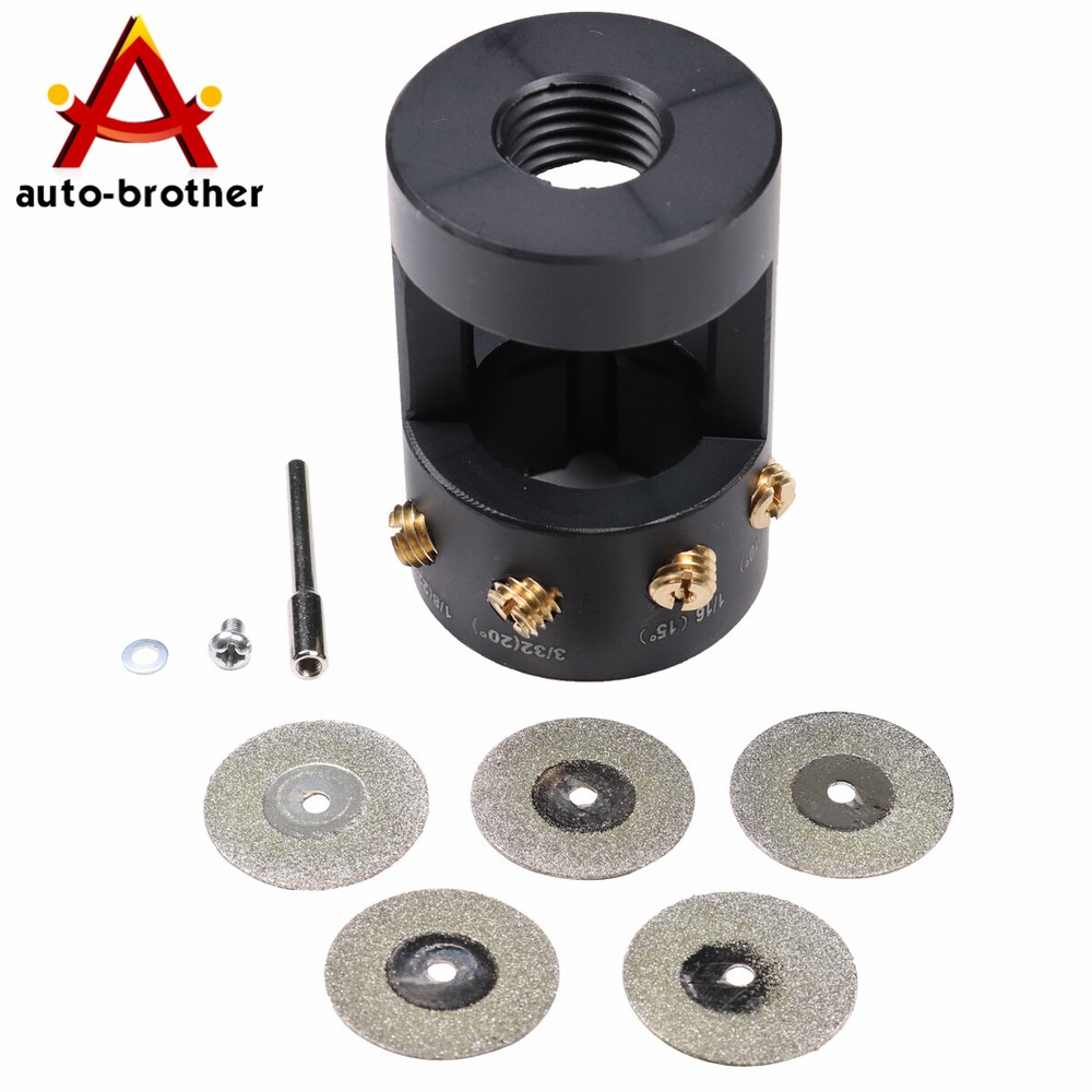 Tungsten Grinder Sharpener Multi-Angle & Offsets Head Tool Fit For TIG Welding