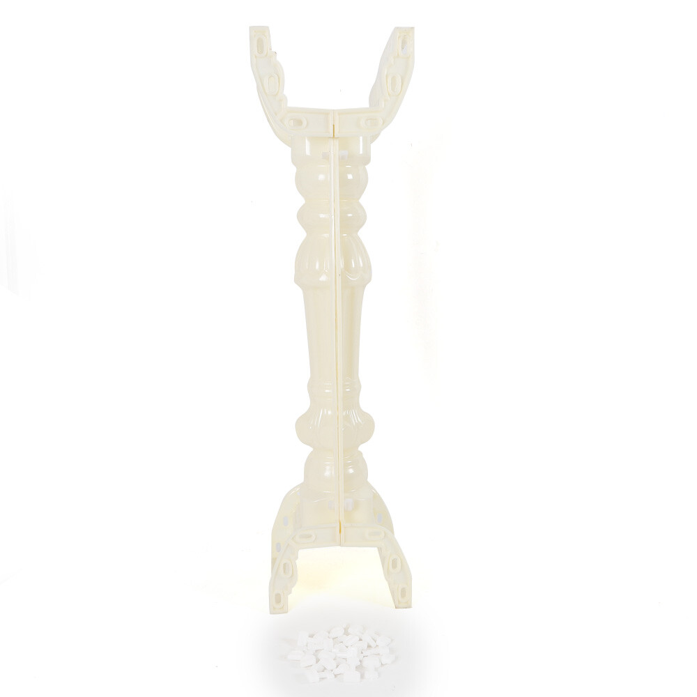 Balustrades Mold Set 89cm Mould Fits For Concrete Plaster Cement Plastic Casting