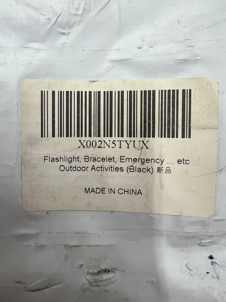 Multi-Purpose Emergency Survival Gear Assembly