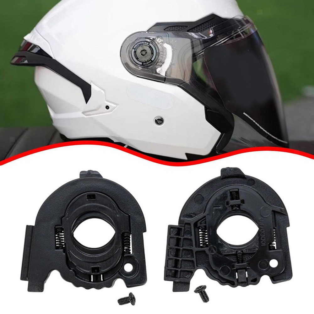 2Pcs Helmet Visors Shield Base Left and Right Replacement