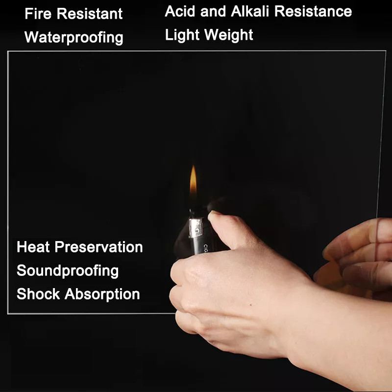 Thick 0.3mm-2mm Translucent PVC Plastic Sheet Thin Clear Plastic Panel PVC Plat