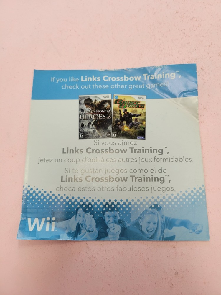 links crossbow training wii Insert Only