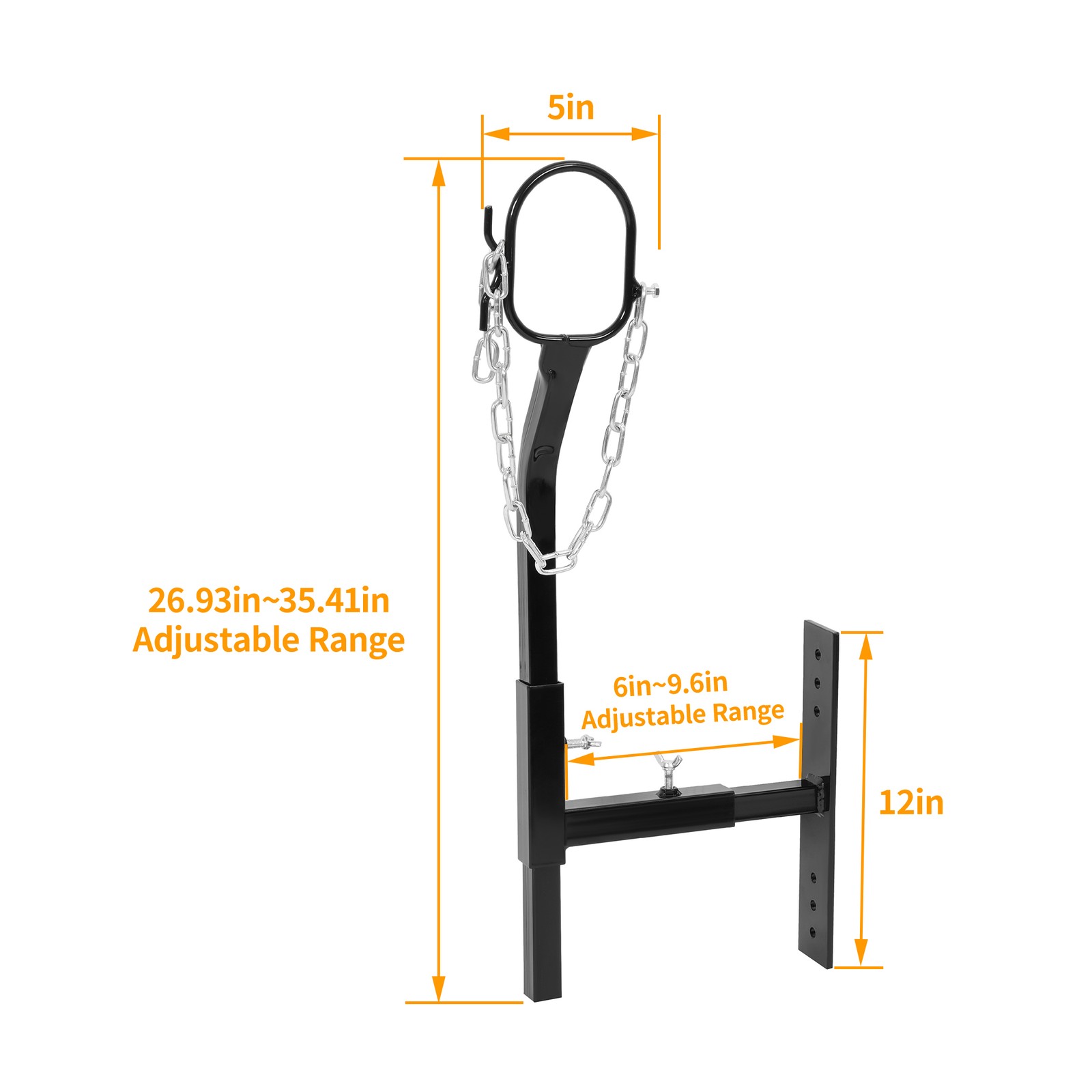Steel Adjustable Livestock Trimming Stand For Goat Sheep W/Nose Loop Headpiece