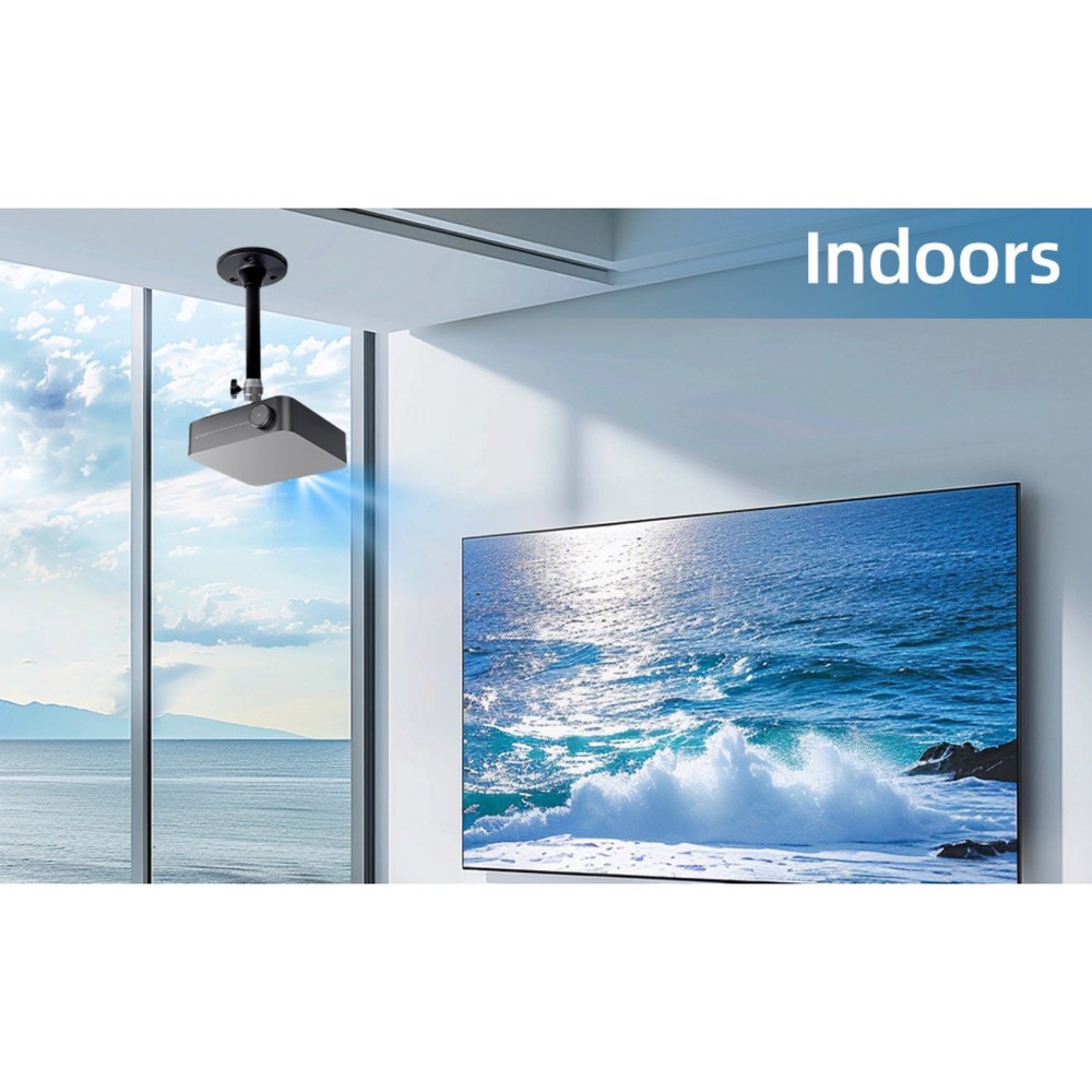 360° Rotatable Universal Wall Ceiling Mount Stand for Mini Projector DVR Camera