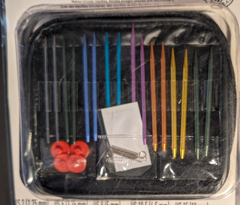 Loops & Threads Interchangeable Knitting Needle 40 pc Set - NEW