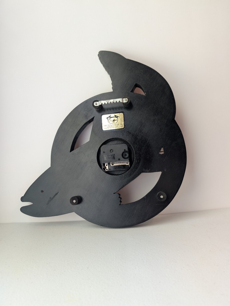 Vintage Trig-o-Lock Trout Wall Clock