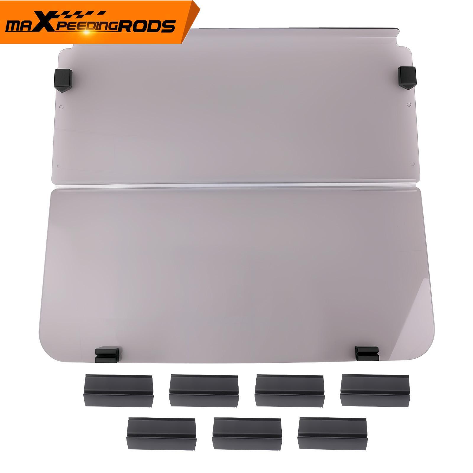 Tinted Folding Windshield Windscreen for Club Car DS Golf Cart 1982-2000.5 Gas