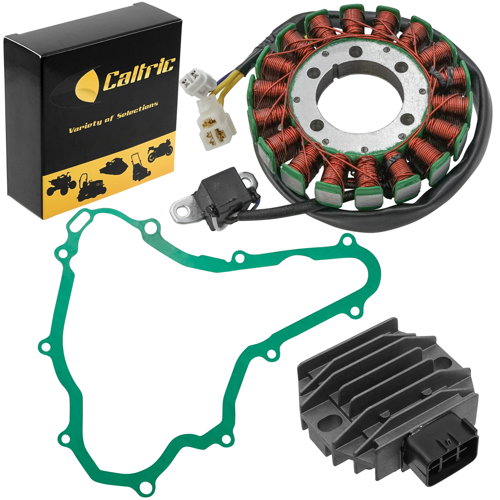 Stator Regulator Rectifier And Gasket for Suzuki LTR450 Quadracer 450 2006-2008