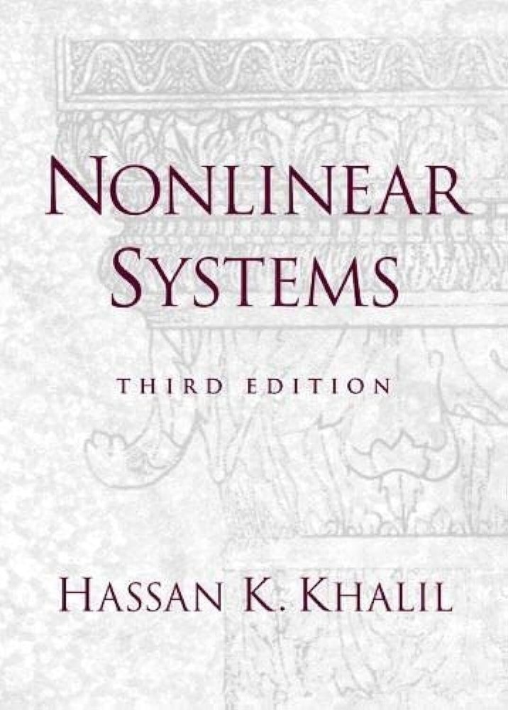 Nonlinear Systems 3rd Edition Free Ship Best Book