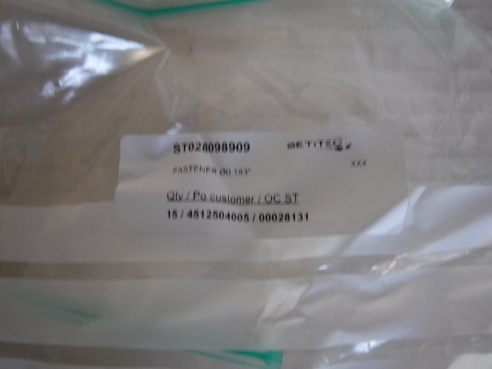 SETITEC / DESOUTTER ST028098909 Fastener 0.183"
